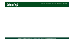 Desktop Screenshot of belmaflex.com