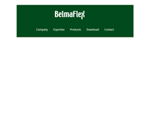 Tablet Screenshot of belmaflex.com